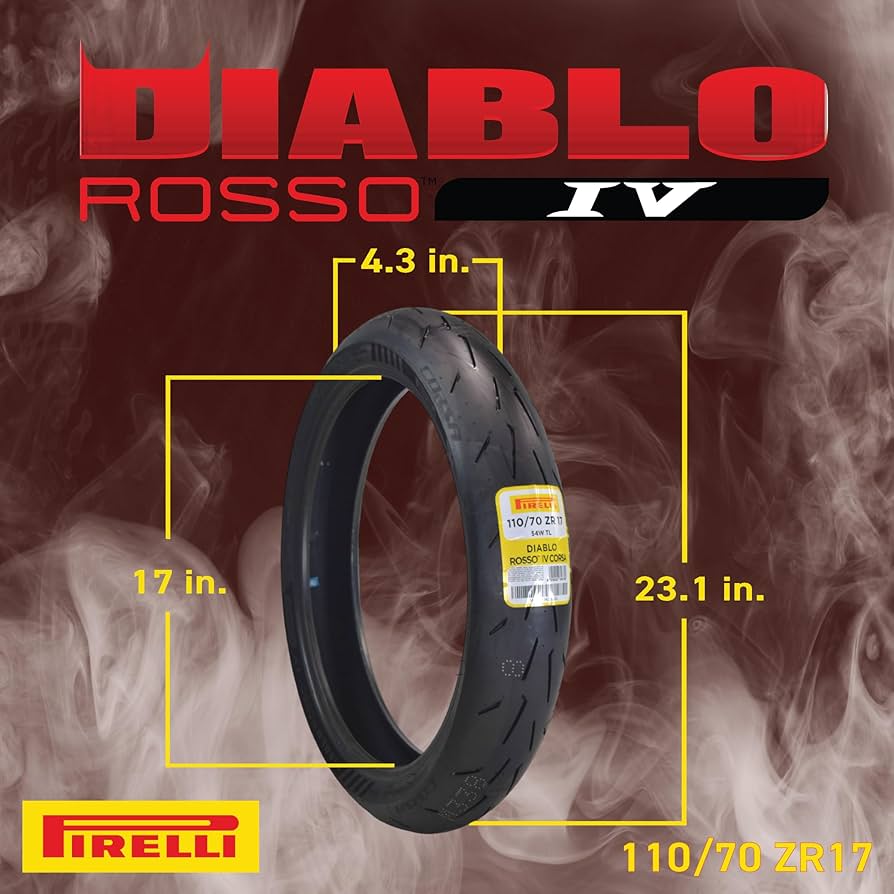 （みぃ〰ニャン ）　PIRELLI　DIABLO ROSSO Ⅳ DIABLO ROSSO™ IV - Motorcycle tire | Pirelli